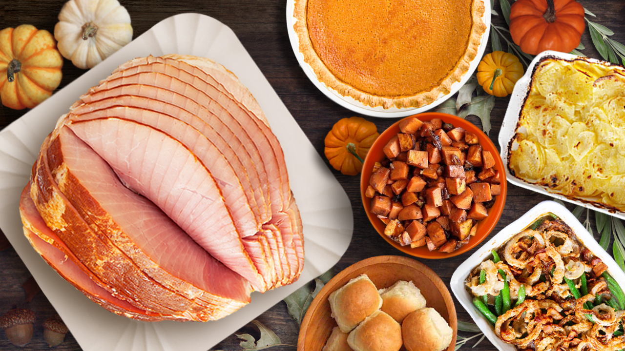 thanksgiving-ham-meal-times-supermarket